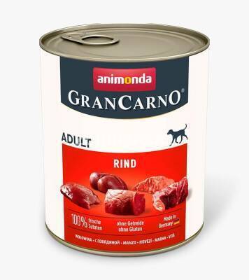 Animonda GranCarno Adult – Mal Əti (Beef) Konservi , 400 qr - ANİMONDA