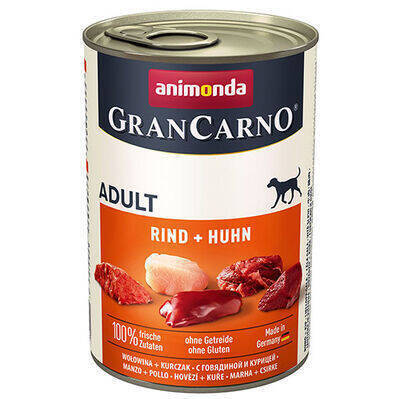 Animonda GranCarno Adult – Mal və Toyuq əti Konservi , 400 qr - 2
