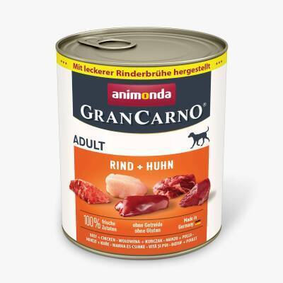 Animonda GranCarno Adult – Mal və Toyuq əti Konservi , 800 qr - 2