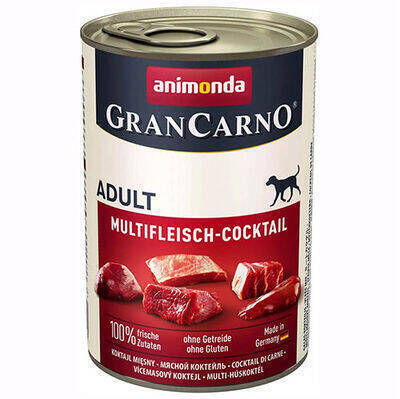 Animonda GranCarno Adult – Multi‑Etler Kokteyli Konservi , 400 qr - 1