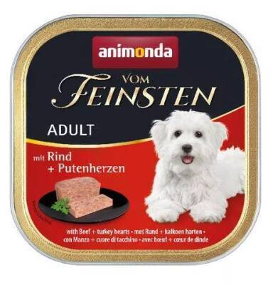 Animonda Vom Feinsten Adult – Hinduşka və Mal Əti tərkibli yaş yem , 150 qr - ANİMONDA
