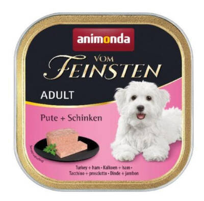 Animonda Vom Feinsten Adult – Hinduşka və Vetçina tərkibli yaş yem, 150 qr - 1