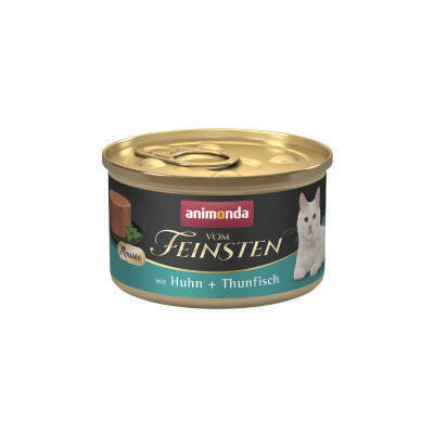 Animonda Vom Feinsten Adult – Toyuq və Tuna balığı tərkibli yaş yem , 85 qr - 1