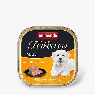 Animonda Vom Feinsten Quş Ətli və Makaronlu Yetkin İtlər üçün Paştet , 150 q - ANİMONDA