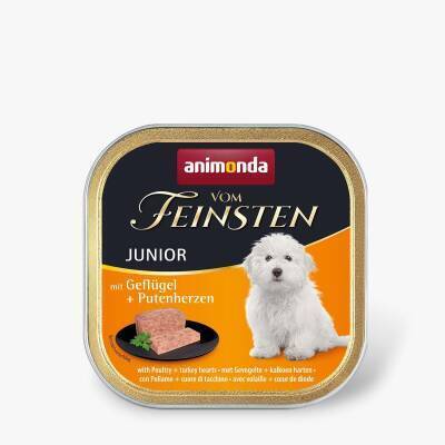 Animonda Vom Feinsten Junior – Quş Əti və Hinduşka Ürək tərkibli yaş yem , 150 qr - 2