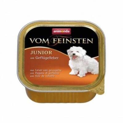 Animonda Vom Feinsten Junior – Quş Əti və Qaraciyər tərkibli yaş yem , 150 qr - 2