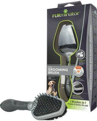 FURminator İki Tərəfli Baxım Fırça və Daraqı (İt və Pişiklər üçün) - 1