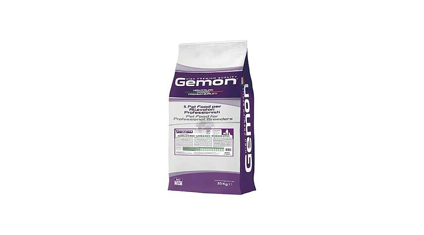 Gemon Dog Food High Premium Lamb and Rice / Yetkin İtlər üçün Quzu ətli və Düyülü yem 1 kq - 1