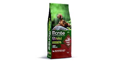 Monge BWild All Breeds Adult Lamb with Potatoes Adult / Yetkin İtlər üçün Quzu Ətli və Kartoflu Yem 12 kq - MONGE