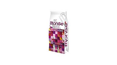 Monge Cat Food Hairball / Pişiklər Üçün Tüklərin Mədədən Çıxarılmasına Kömək Edən Yem 10 kq - MONGE