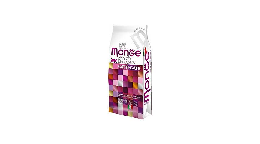 Monge Cat Food Hairball / Pişiklər Üçün Tüklərin Mədədən Çıxarılmasına Kömək Edən Yem 10 kq - 1