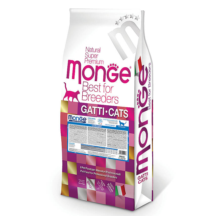 Monge Cat Urinary Toyuq Ətli Yetkin Pişiklər üçün Quru Yem 10 kq - 1