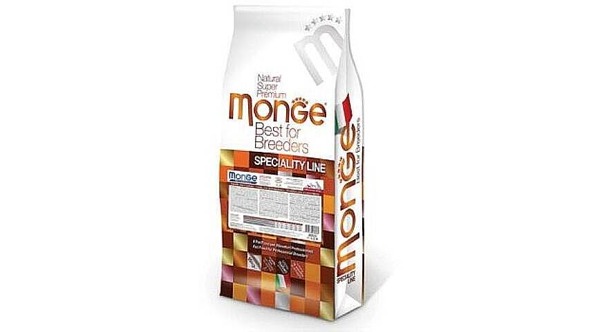 Monge Dog Food Natural Mini Adult Salmon / Yetkin Kiçik Cins İtlər üçün Qızılbalıq Ətli Yem 1 kq - 1