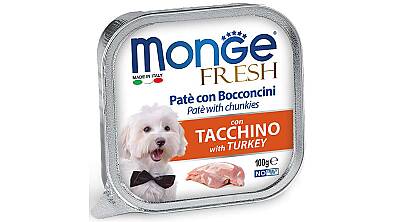 Monge Fresh Hinduşka ətli İt üçün Paştet, 100 qr - MONGE