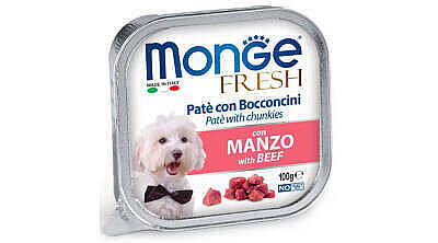 Monge Fresh Mal Ətli İt üçün Paştet, 100 qr - MONGE