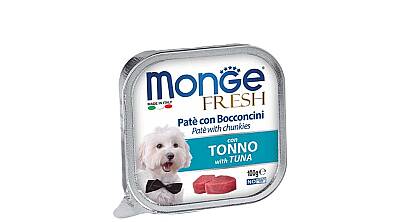 Monge Fresh Tuna Balığlı İt üçün Paştet, 100 qr - MONGE