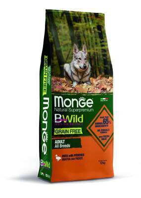 Monge Natural Superpremium Adult Small Breed Duck with Potatoes 12 kq - MONGE