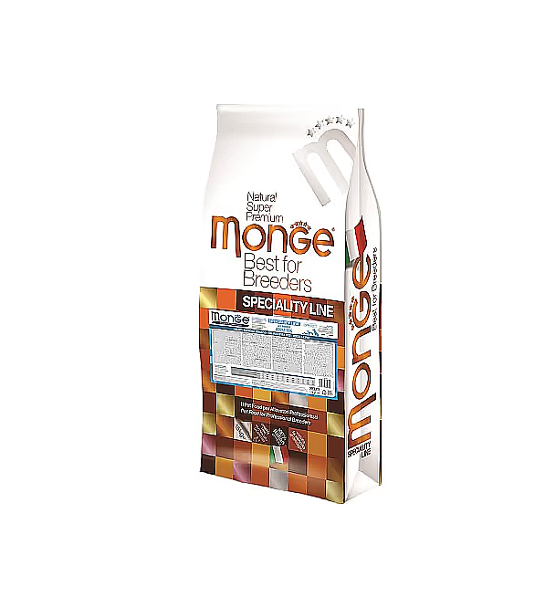Monge Natural Superpremium All Breeds Adult Light, yetkin itlər üçün quru yem, 1 kq - 1