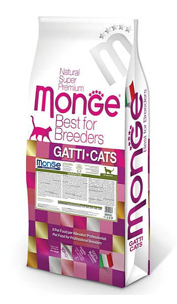 Monge Natural Superpremium Sensitive Həssas Həzm Sistemli Yetkin Pişiklər üçün Quru Yem , 10 kq - 1