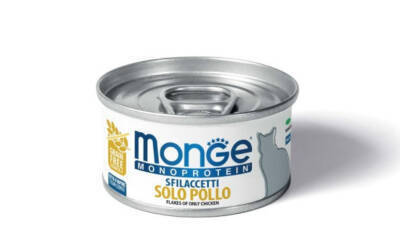 Monge Toyuq Ətli Pişik Mousse, 80 qr - MONGE