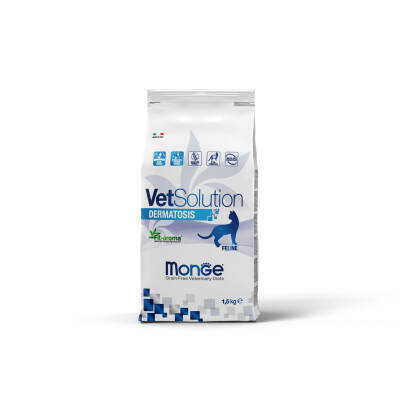 Monge VetSolution Dermatosis Grain Free Pişik Yemi / Dəri və Tük Sağlamlığının Dəstəklənməsi üçün Taxılsız Yem, 1.5 kq. - 1