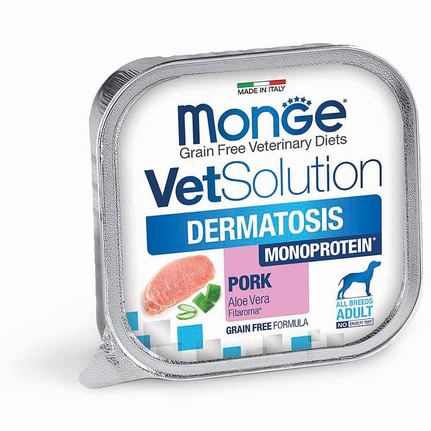 Monge VetSolution Dermatosis İt Paşteti / Dəri və Tük Sağlamlığının Dəstəklənməsi üçün, 150 qr - 1