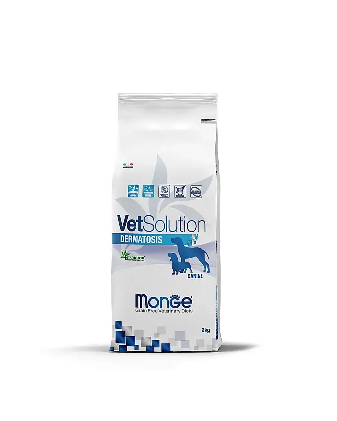 Monge VetSolution Grain Free Dermatosis İt Yemi / Dəri və Tük Sağlamlığının Dəstəklənməsi üçün Taxılsız Yem, 2 kq - 1