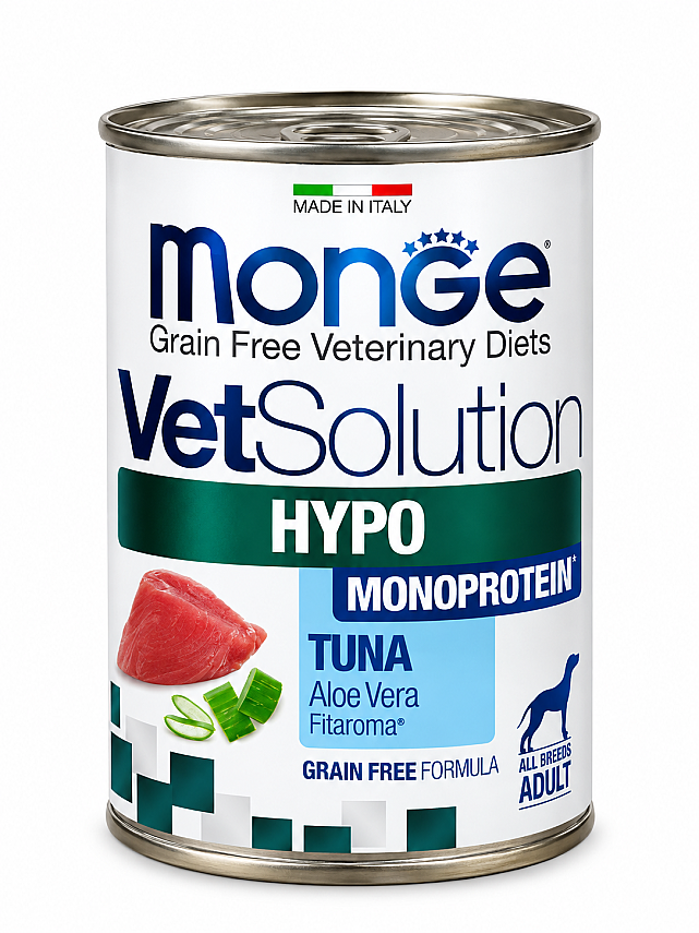 Monge VetSolution Hypo Monoprotein Tuna balıqlı 400 qr - 1