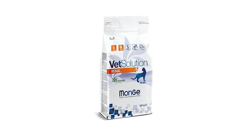 Monge VetSolution Renal Grain Free Pişik Yemi / Böyrək Dəstəyi üçün Taxılsız Yem 1.5 kq - 1