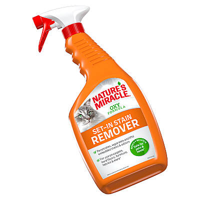 Natures Miracle Set-Oksi Ləkə və Qoxu Pişik Gigiyena Məhsulu,709 ml - 3