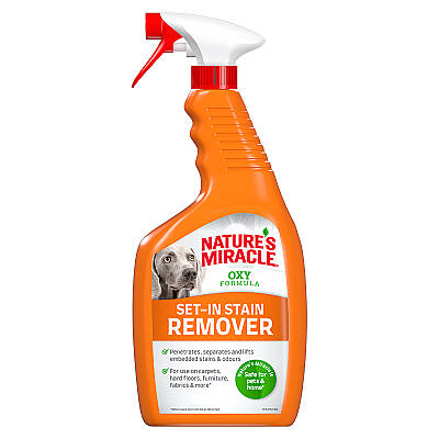 Natures Miracle Set-Oksi Ləkə və Qoxu Təmizləyici İt Gigiyena Məhsulu, 709 ml - Natures Miracle