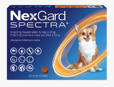 Nexgard Spectra XS 1,35-3,5 KQ 9/2 MG (1 ƏDƏD) - 2