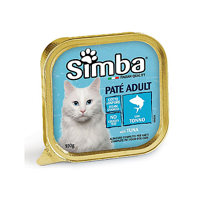 Simba Pişik üçün Ton Balıqlı Paştet, 100 qr - SIMBA