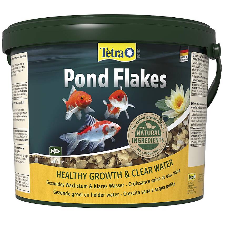 Tetra Pond Flakes Balıq Yemi 10l - 1