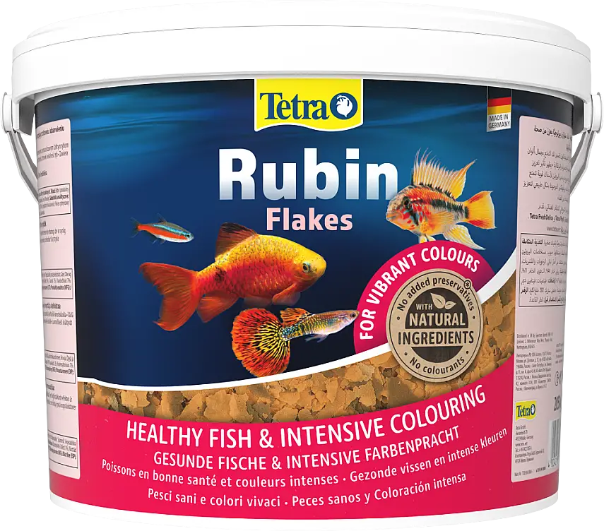 Tetra Rubin Flakes Balıq Yemi 10l - 1