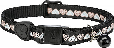 Trixie Hearts Pişik Boyunluğu Zəngli Tənzimlənən (Neylon) - 4