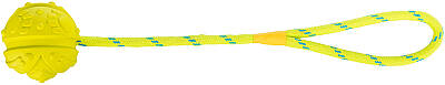 Trixie İpli Təbii Rezin Top 7 sm / 35 sm - TRIXIE