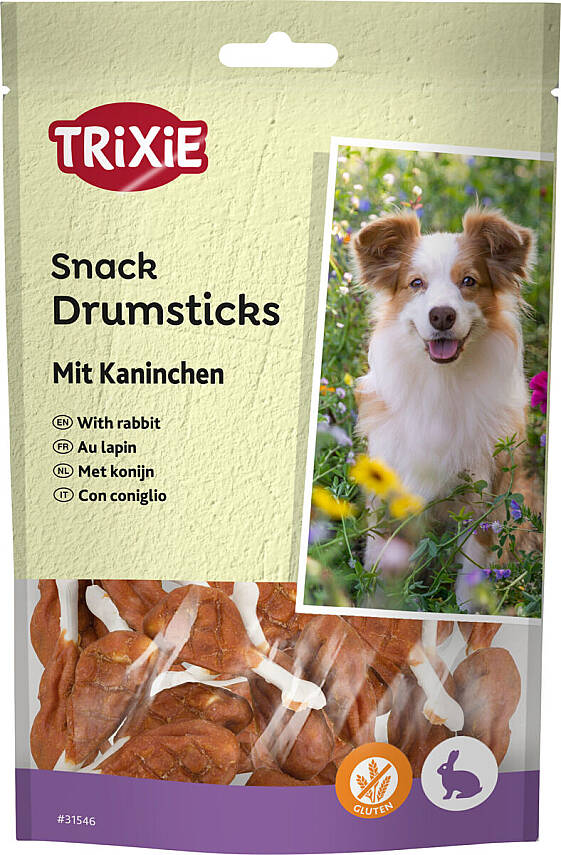 Trixie İtlər üçün Dovşan Əti ilə Bud Formalı Çeynəmə Mükafatı 100 qr - 1