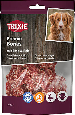 Trixie İtlər üçün Ördək Əti və Düyü ilə Sümük Formalı Mükafat 80 qr - TRIXIE