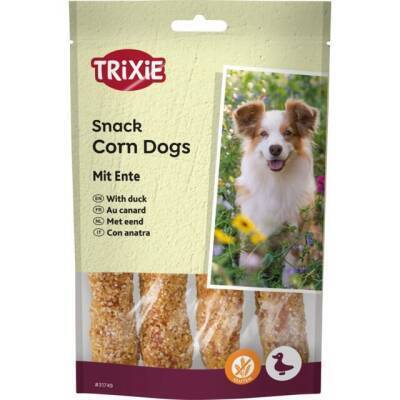 Trixie İtlər üçün Ördək Ətli Qarğıdalı Sosisi Formalı Mükafat 100 q - TRIXIE