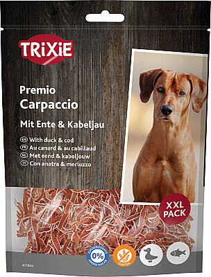 Trixie İtlər üçün Premio Ördək Əti və Treska Balığı ilə Karpaçço Mükafatı 80 qr - TRIXIE