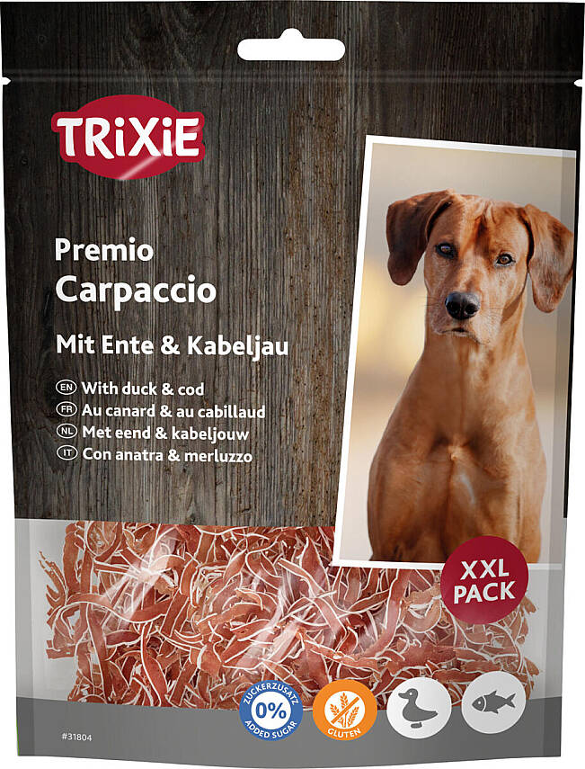 Trixie İtlər üçün Premio Ördək Əti və Treska Balığı ilə Karpaçço Mükafatı 80 qr - 1