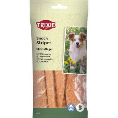 Trixie İtlər üçün Quş Ətli Yumşaq Çubuqlar (Stripes) 10 ədəd / 100 qr - TRIXIE