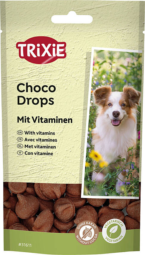 Trixie İtlər üçün Şokoladlı Damlalar (Chocolate Drops) 200 qr - 1