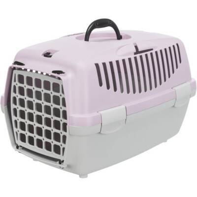 Trixie Kiçik İtlər və Pişiklər üçün Capri 1 Daşıyıcı Qutu (XS, 32 × 31 × 48 sm) – açıq boz/lilac - TRIXIE