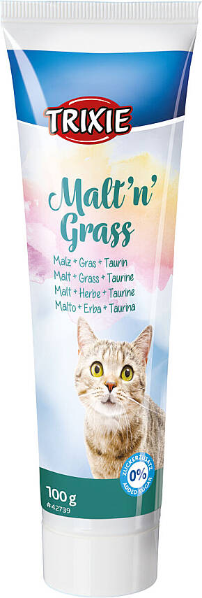 Trixie Malt'n'Grass Tük Topalarına Qarş pişik pastası, 100 q - 1