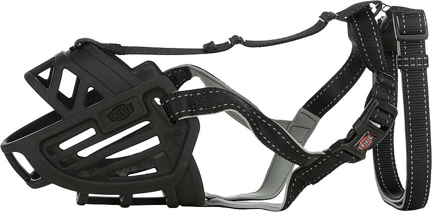 Trixie Muzzle Flex Elastik Ağızlıq S, qara - 2