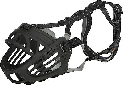 Trixie Muzzle Flex Silikon Ağızlıq M–L, qara - 2