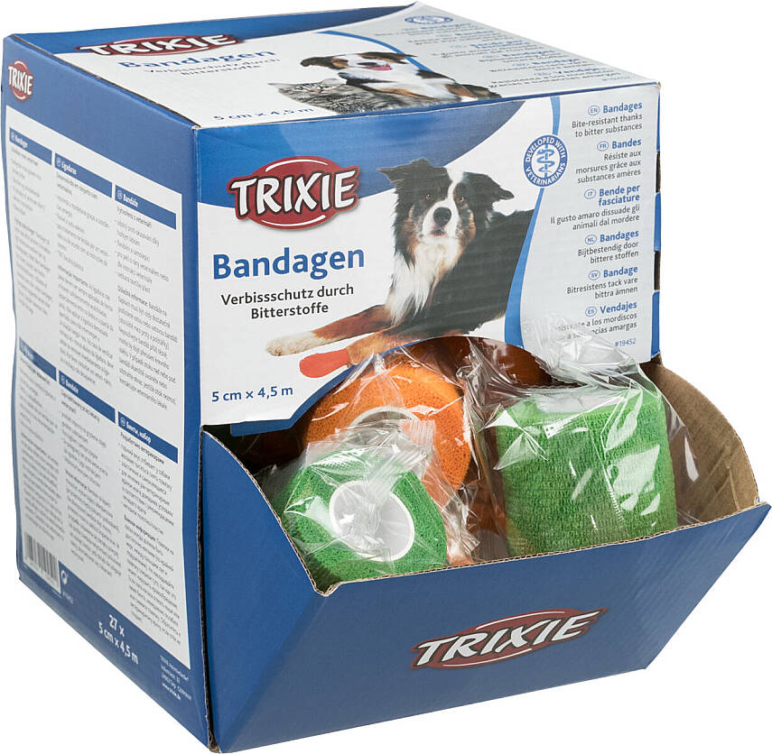 Trixie Öz-özünə Yapışan Qoruyucu Sarğı 5 sm × 4,5 m - 1