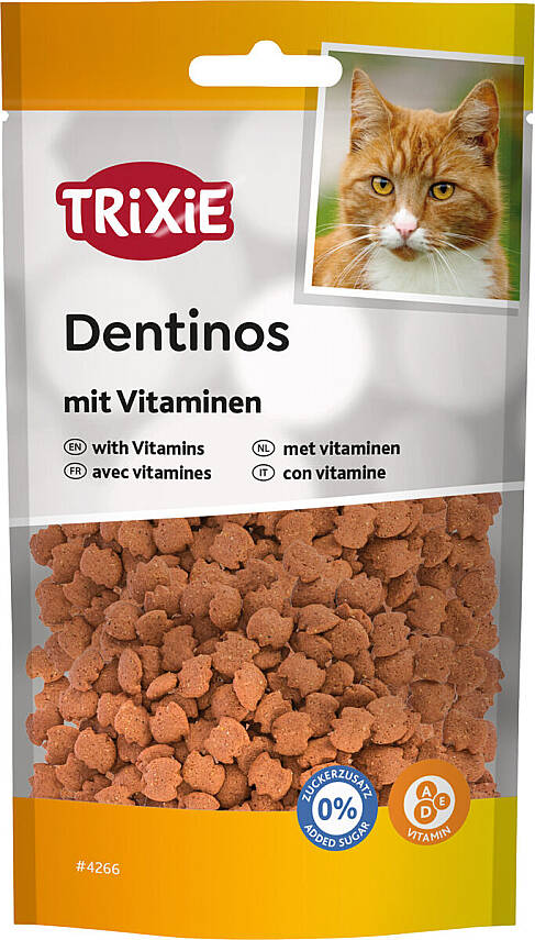 Trixie Pişiklər üçün Dentinos Vitaminli Diş Təmizləyən Çərəzlər (50 qr) - 1